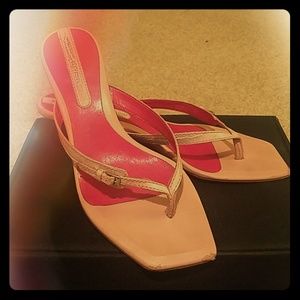 NINE WEST Pink Sandals